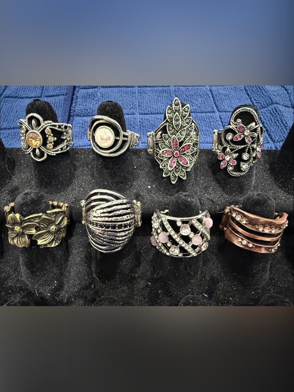 Paparazzi- Lot of 8 Rings
